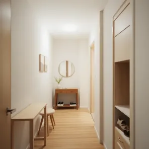 Pomysł na przedpokój w bloku