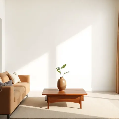 Pomysł na pustą ścianę w salonie