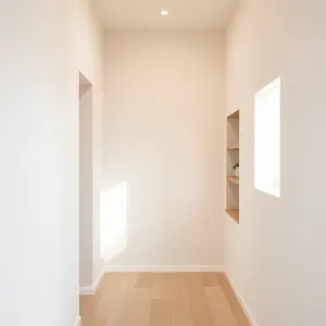 Pomysł na ściany w małym przedpokoju