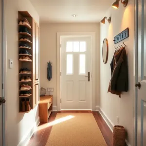 pomysły na mały przedpokój