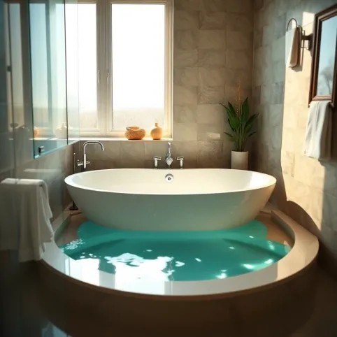 Profesjonalna Wanna Z Hydromasażem