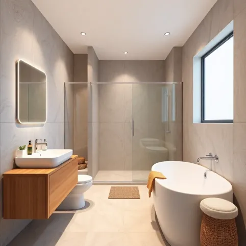 Projekt łazienki wymiary