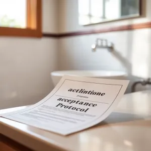 Protokół odbioru remontu łazienki