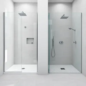 prysznic z brodzikiem czy bez