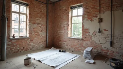 Przebudowa mieszkania w bloku