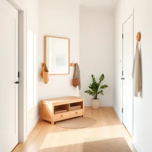 Przedpokój w stylu skandynawskim