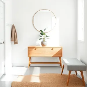 Przedpokój w stylu skandynawskim inspiracje