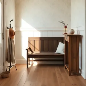 Przedpokój w stylu wiejskim