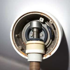 Przełącznik natrysku naprawa przełącznika prysznica w baterii wannowej