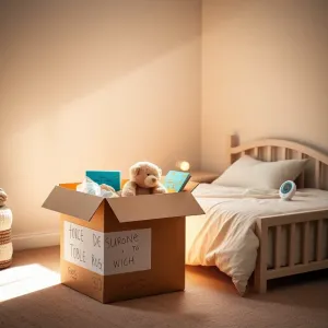 Przeprowadzka dziecka do swojego pokoju