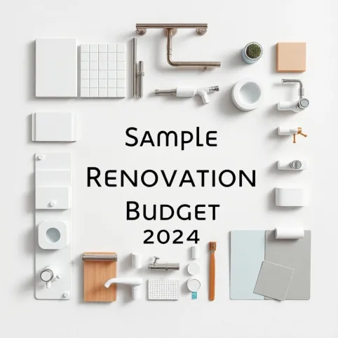 Przykładowy kosztorys remontu łazienki 2024