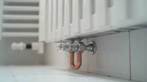 Przyłącze grzejnika łazienkowego
