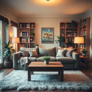 Przytulny salon inspiracje