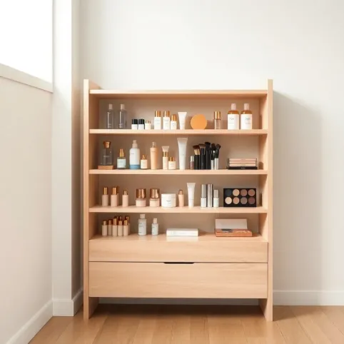 Regał na kosmetyki do pokoju