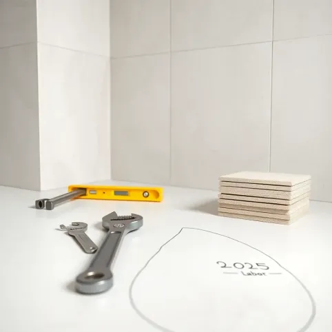 Remont łazienki koszt robocizny 2025