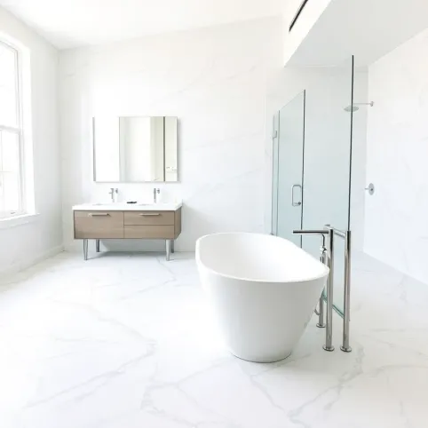 Remont łazienki z projektem