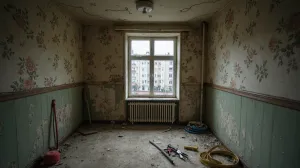 Remont starego mieszkania w bloku