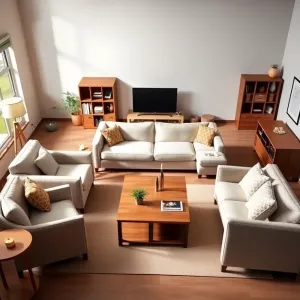 Rodzaje mebli do salonu