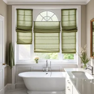 Rolety do łazienki rzymskie