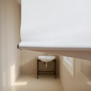 Rolety z poliestru do łazienki