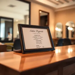 Salon fryzjerski Nadia Wyszków cennik