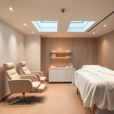 Salon kosmetyczny w piwnicy