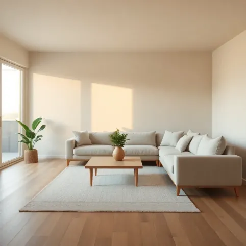 Salon minimalistyczny inspiracje