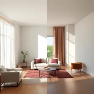 Salon od północy czy południa