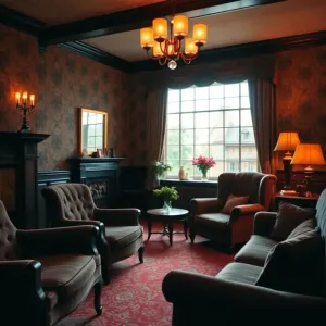 Salon w stylu angielskim