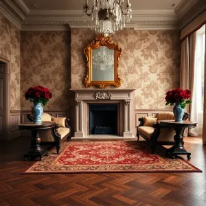 Salon w stylu antycznym