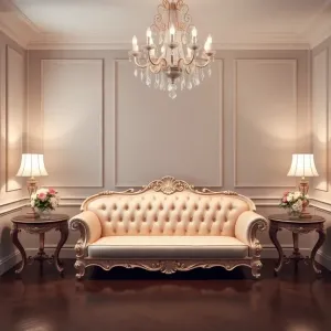 Salon w stylu klasycznym aranżacje