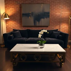 Salon w stylu nowojorskim