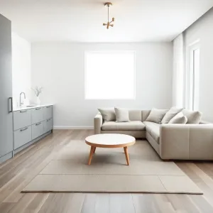 Salon z aneksem 25m2