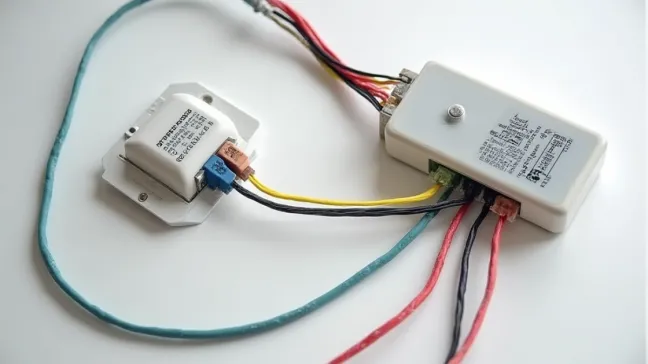 schemat jak podłączyć wentylator łazienkowy z czujnikiem wilgotności