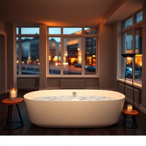 Sopot apartament z jacuzzi w pokoju