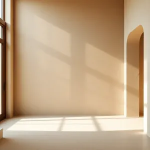 Stiuk na ścianę w przedpokoju