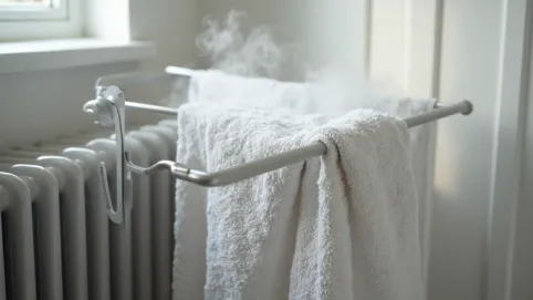 Suszarka na grzejnik łazienkowy