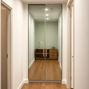 Szafa z lustrem do przedpokoju