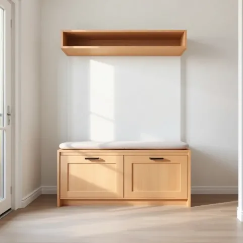 Szafka do przedpokoju z siedziskiem Agata Meble