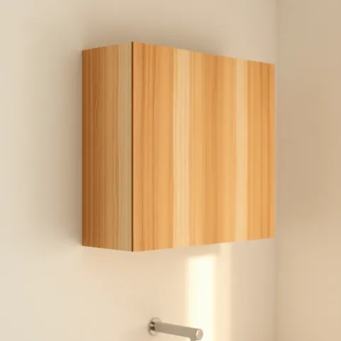 Szafka Drewniana do łazienki wisząca