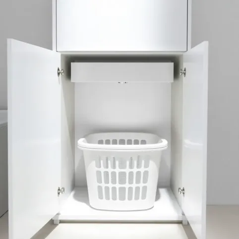 Szafka łazienkowa z koszem na pranie 40 cm