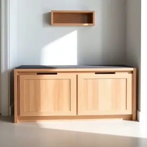 Szafka z siedziskiem do przedpokoju