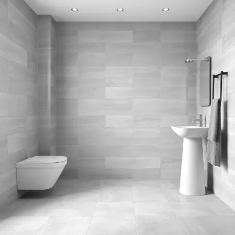 Szare płytki do łazienki 120x60