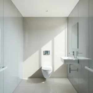 Szkło do łazienki zamiast płytek