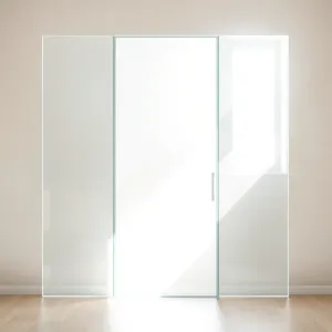 Szyba do drzwi pokojowych 54x142