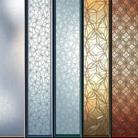 Szyby do drzwi pokojowych wzory