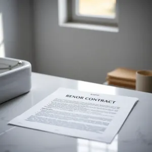 umowa na remont łazienki  wzór