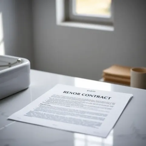 umowa na remont łazienki  wzór