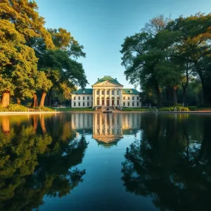 W jakiej dzielnicy sa Łazienki Królewskie