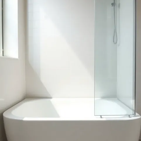 Wanna 110x70 z parawanem